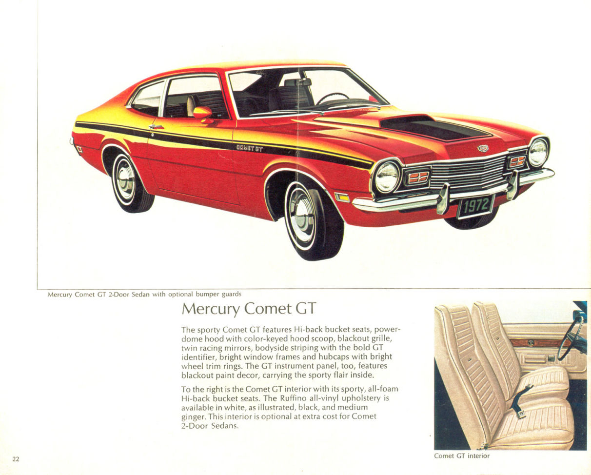 1972 Mercury Brochure Page 5